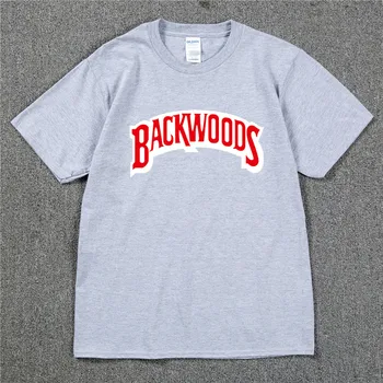 BACKWOODS T Srajce 2020 Čisto Nov Moški Bombaža, Kratek Rokav T-Shirt Moda Ulica, Hip Hop Rock Ulične Moških Zamotek Tshirt