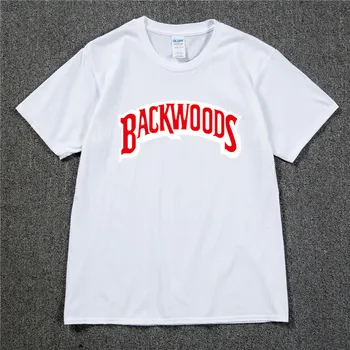 BACKWOODS T Srajce 2020 Čisto Nov Moški Bombaža, Kratek Rokav T-Shirt Moda Ulica, Hip Hop Rock Ulične Moških Zamotek Tshirt
