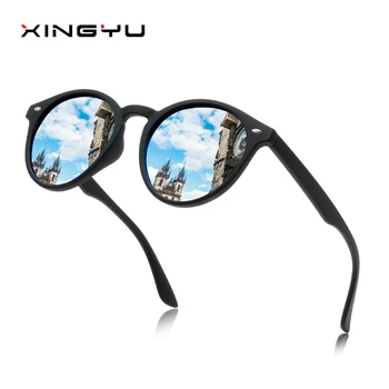 XINGYU Polarizirana sončna Očala Moški Ženske Luksuzni Očala za Sonce, Classic, Retro Krog Vožnjo sončna Očala Očala UV400 gafas de sol