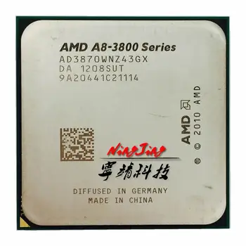 AMD A8-Serije A8-3870K A8 3870 A8 3870K 3.0 GHz Quad-Core CPU Procesor AD3870WNZ43GX Socket FM1