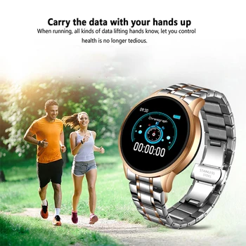 LIGE Nov Modni Pametno Gledati Moške LED Večnamensko Športno Pametno Gledati Za Android ios Nepremočljiva Fitnes Tracker smartwatch