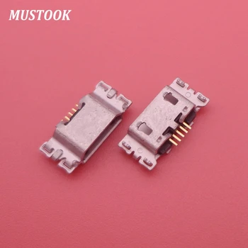 100 kozarcev Micro USB 5pin mini Priključek za Polnjenje Mobilnih vrata Za Motorola Moto G5 Plus XT1686 XT1681 XT1683 XT1682 XT1685 popravila
