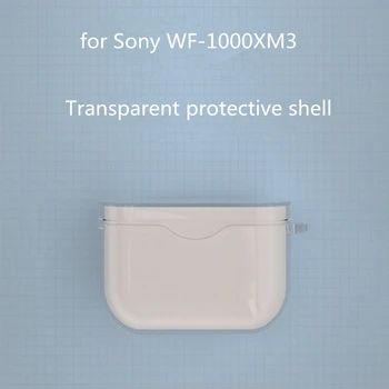 Za Sony WF-1000XM3 Slušalke Zaščitni Pokrov Prozoren TPU Bluetooth Slušalke Zaščitna torbica