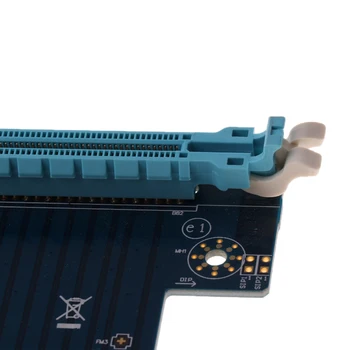 Dovewill PCI Express Širitev PCI-E 16X 90 Stopinj Adapter Riser Card Pretvornik PCIE 16X vmesniško Kartico Nove blagovne Znamke