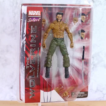 Marvel Izberite X-Men Se Wolverine Logan PVC Akcijska Figura Model Igrače, Lutke Otroka Igrače Božična Darila