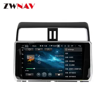 Zaslon na dotik Auto Radio 128G Android 10 DSP Avdio Navigacija GPS Za Toyota Prado 2018-2019 Večpredstavnostna Glavo Enota Avto DVD Predvajalnik