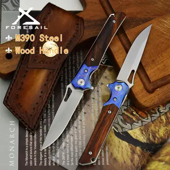 FORESAIL - M390 Jekla, zložljiv nož Žepni Nož na Prostem Oster Taktično Noži 3.9