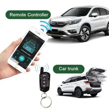 Novo leto 2020 avto dodatki za najstnike, Bluetooth APP vstop brez ključa sistem univerzalni avto alarmni sistem starline a93 centralno zaklepanje