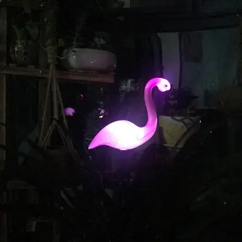 Led Flamingo Nepremočljiva Sončna Trata Svetlobo Na Prostem Vrt Dekoracijo Svetlobe Vrtna Tla Z Krajine Lightss