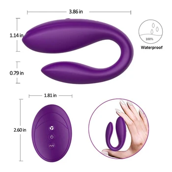 Nevidni Nosljivi Vaginalne Klitoris Stimulator Brezžični Daljinski 10 Hitrost Vibracij Način Massager Zdravstvenega Varstva Vibracijske Hlačke