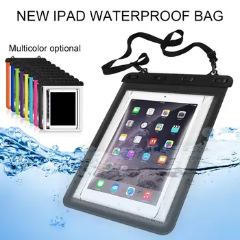 Ohišje za iPad New Nepremočljiva Podvodni Tablični Računalnik Zaščitite Kritje Suho Skladiščenje Vrečka Primeru Tablet in e-Knjige polje