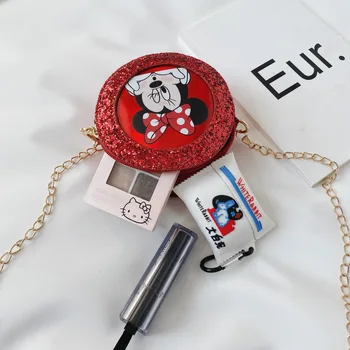 Disney korejski otrok vrečko novi mini torba risanka Mickey mouse anime baby kovanec torbici dekle crossbody vrečko torbice