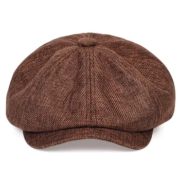 2020 Novih moških priložnostne newsboy klobuk spomladi in jeseni retro baretka klobuk divje priložnostne klobuki unisex divje octagonal skp