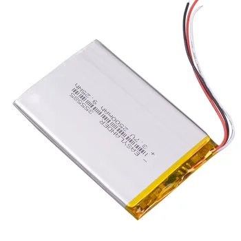 NTC 3 žice, 355585 2500mAh 3,7 V Litij-Polimer baterija za Polnjenje telefona in E-Knjige Oniks Boox PAD PRENOSNI GPS DVR