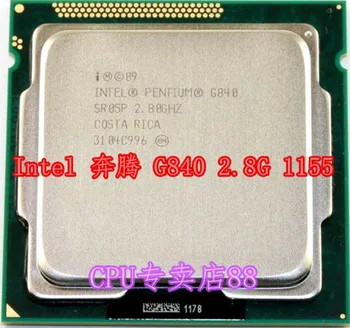 Za lntel G840 CPU Procesor Dual-Core(2.8 Ghz /L2=2*256KB/65W) Socket LGA 1155 Desktop (delovni Brezplačna Dostava)