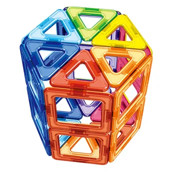 Velika Velikost 46pcs Magnetni Oblikovalec Model & Gradbeništvo Nastavite Magnet Bloki, Opeke Izobraževalne Igrače za Otroke Darilo