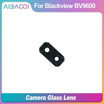 AiBaoQi Novo Izvirno Kamera Zadaj Steklo objektiv Za Blackview BV9600 Pro Kamero Nazaj Dekoracijo Okvir Nadomestni Dodatki Deli