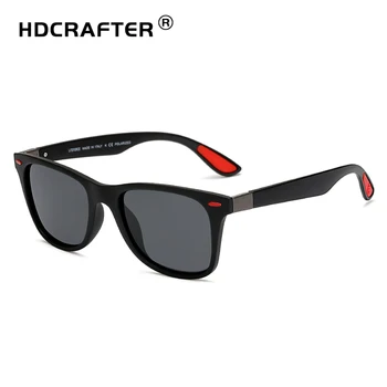 HDCRAFTER BRAND Classic, Vožnja Polarizirana sončna Očala Moški Ženske Kvadratni Okvir sončna Očala Moški Očala Goggle UV400 Gafas De Sol