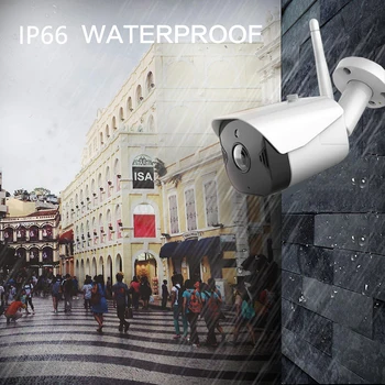 Tuya Smart Življenje 1080P IP66 Nepremočljiva Zunanji IP Kamero P2P WiFi Varnosti širokokotni Kamera Bullet CCTV Nadzor IR Kamera