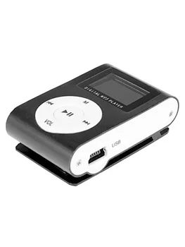 Kebidumei Mini USB-Posnetek Digitalni MP3 Player, LCD Zaslon Podporo 32GB Micro SD TF Kartice FM radio