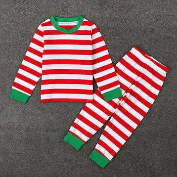 Novo pomlad otroška oblačila določa bombaž Božič dekle obleko fantje obleke otrok pajama nastavite Dolge rokave otrok oblačila sleepwear