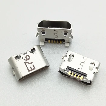 100 kozarcev Micro USB Polnjenje prek kabla USB Vrata Dock Priključek, Vtičnica Za Huawei Vzpon 4X 4X Y6 4A P8 C8817 P8 max P8 Lite 4C 3X Pro G750-T20