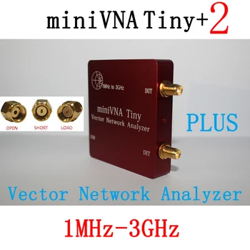 1M-3GHz miniVNA Drobne Plus2(Vektorski Analizator Omrežja) VHF/UHF/NFC/RFID RF Antena Analyzer Signal Generator SWR/S-Parameter/Smith
