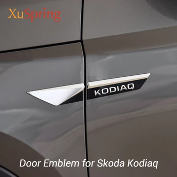 Za Skoda Kodiaq Scout RS vRS 2016-2020 Avto Prvotne Strani Krilo Fender Vrata Emblem Značko Nalepke Trim Avto Styling